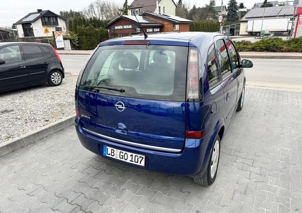 Opel Meriva cena 11900 przebieg: 190000, rok produkcji 2007 z Nieszawa małe 106